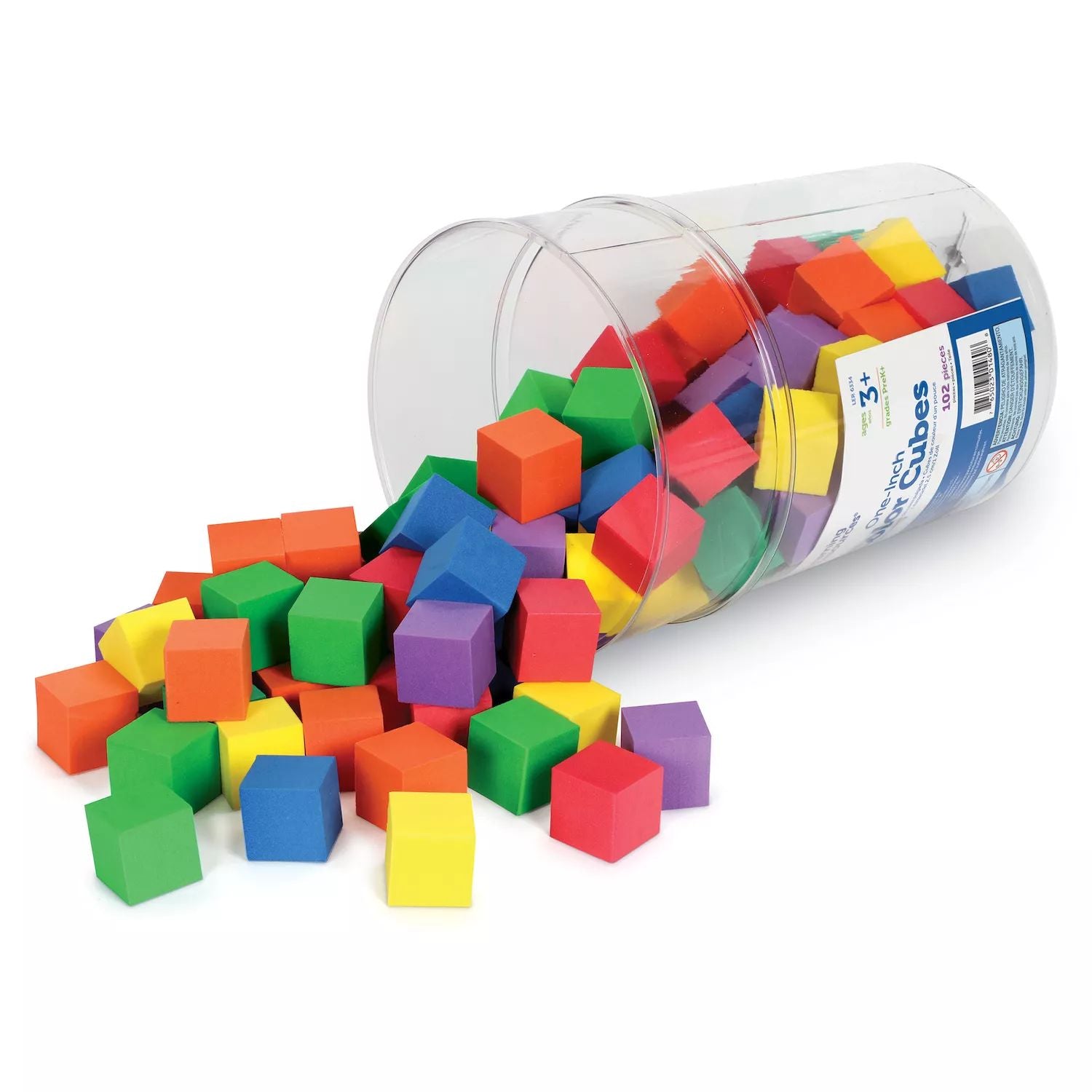 Learning Resources Colored Soft Foam Bricks Educational Toy Learning Resources