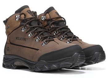 Wolverine Men's Waterproof Spencer Medium/Wide Hiking Boots brown