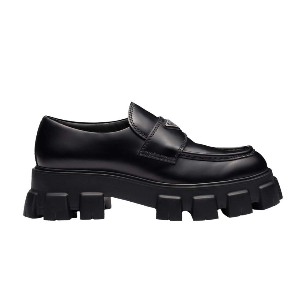 Prada Monolith loafers, black