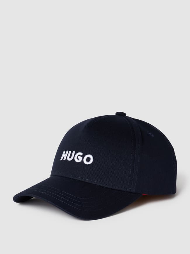 Cap with attached label model "Men's-X" HUGO, dark blue