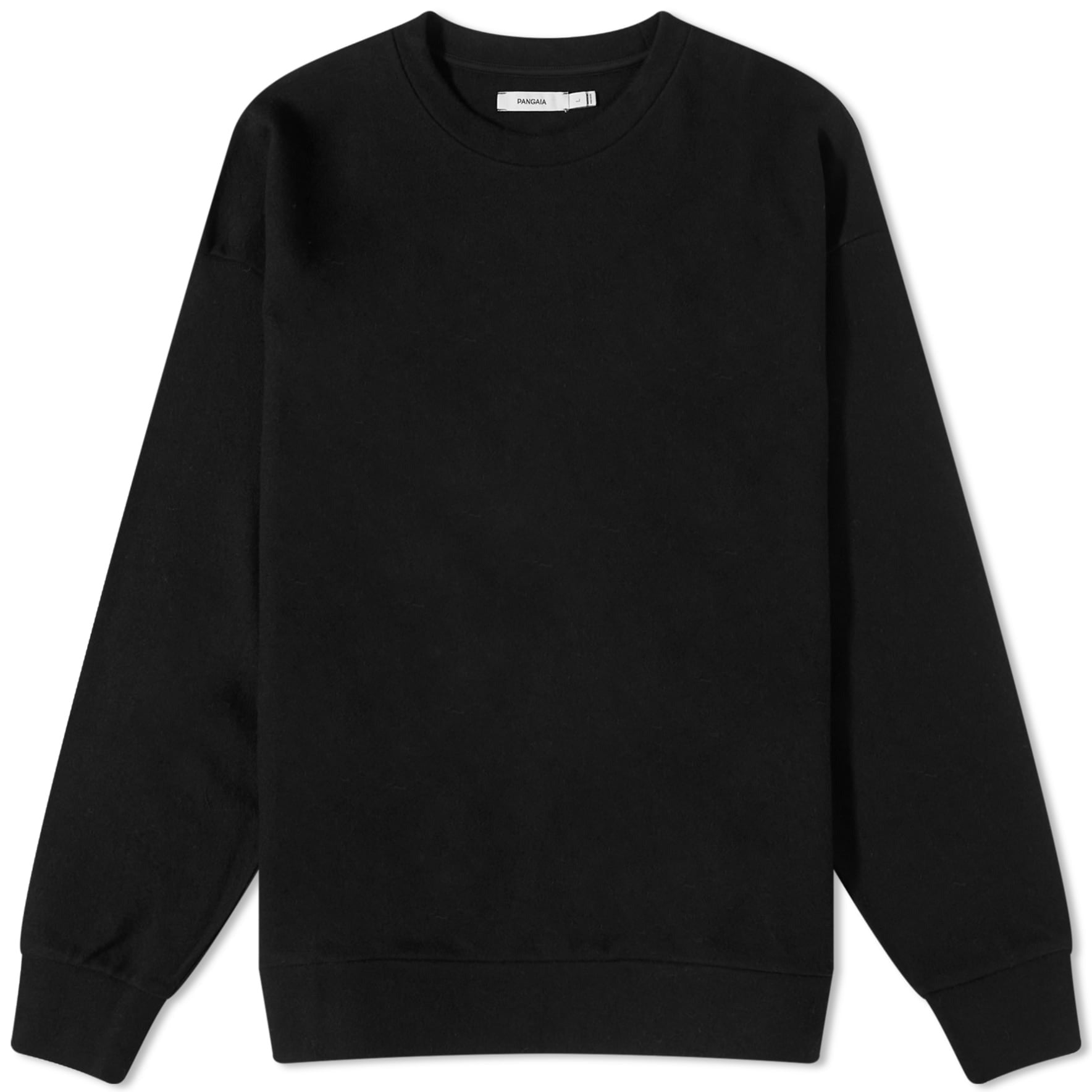 Pangaia Wool Jersey Crew jumper, black