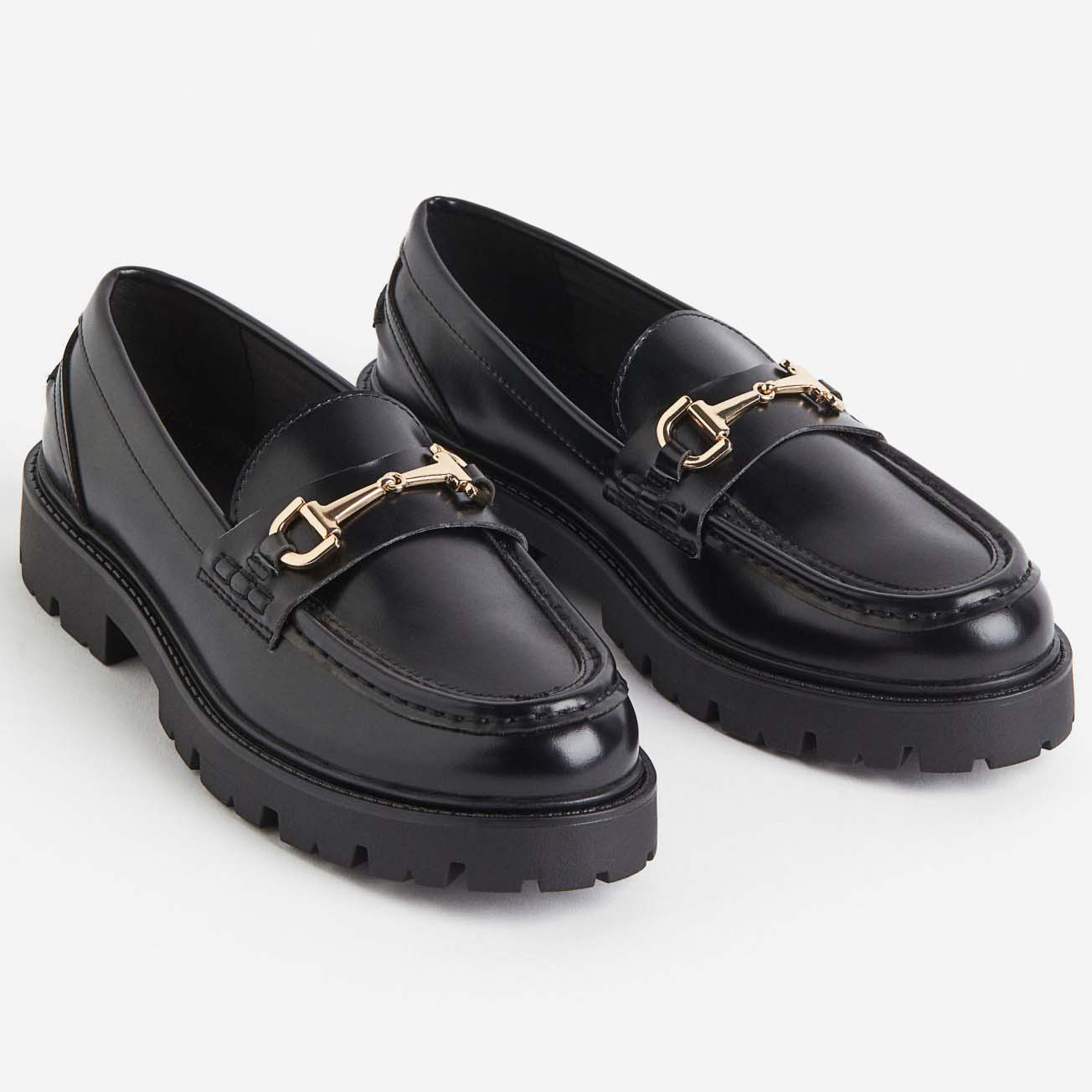 H&M Chunky loafers, black