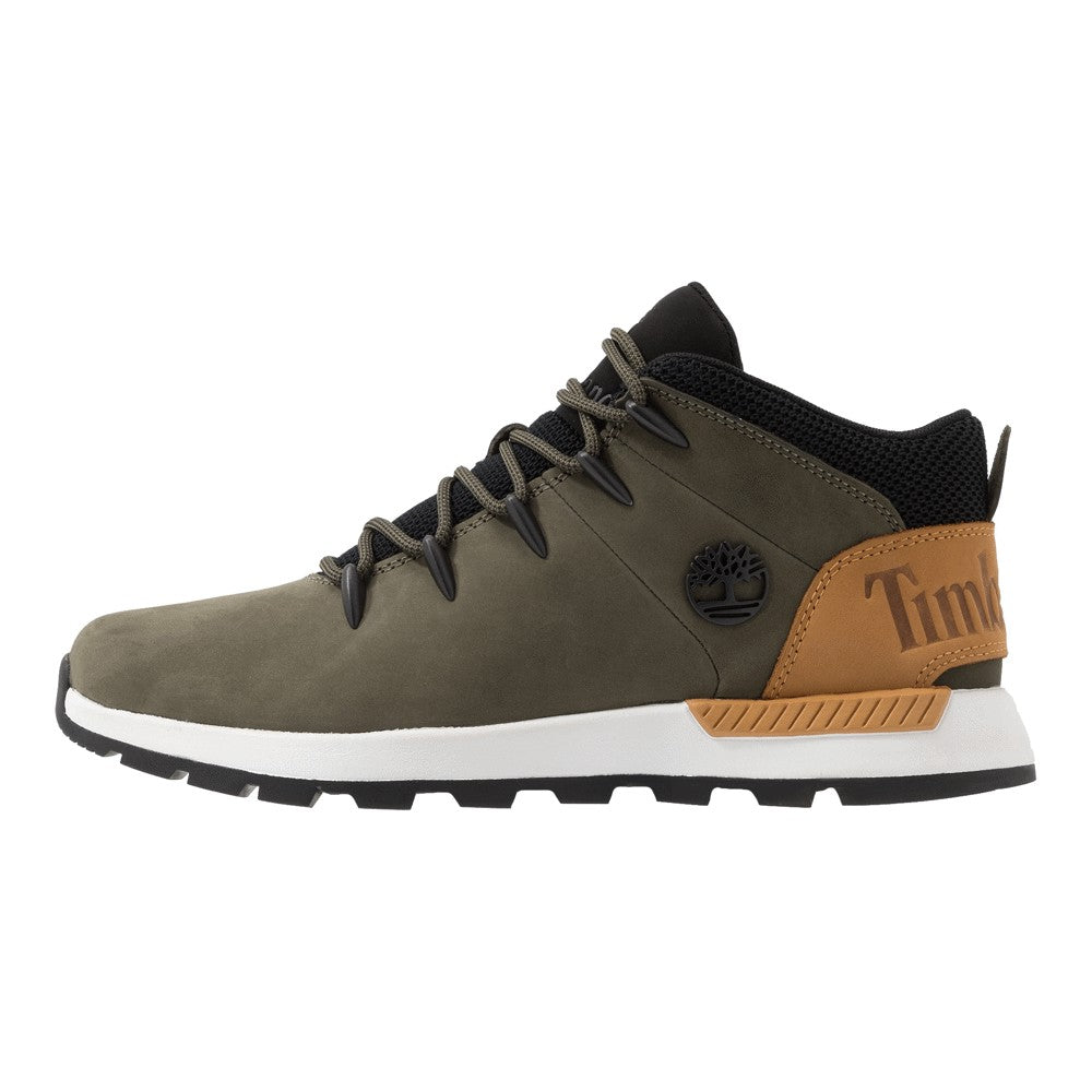 Sneakers Timberland Sprint Trekker Mid, dark green/wheat