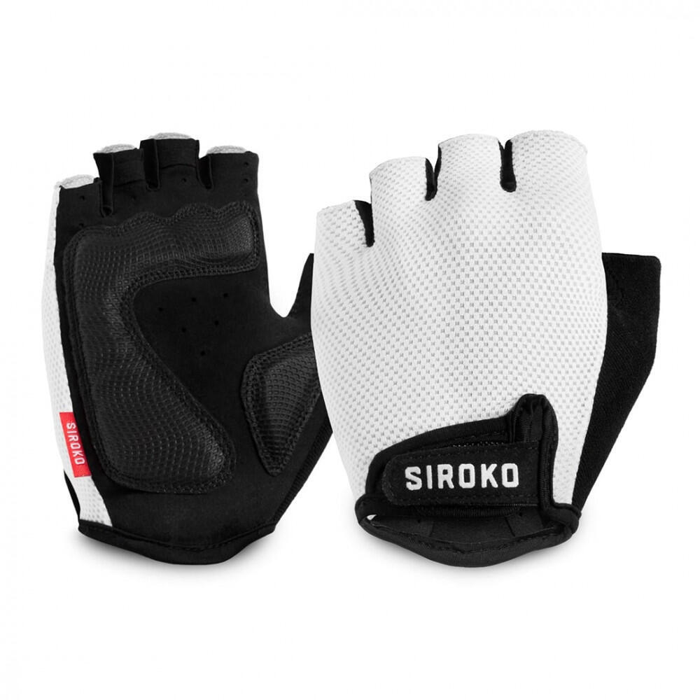 Cycling gloves Aero White SIROKO, white