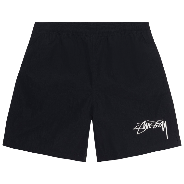 Stussy x Nike Nylon 'Black' Shorts, black