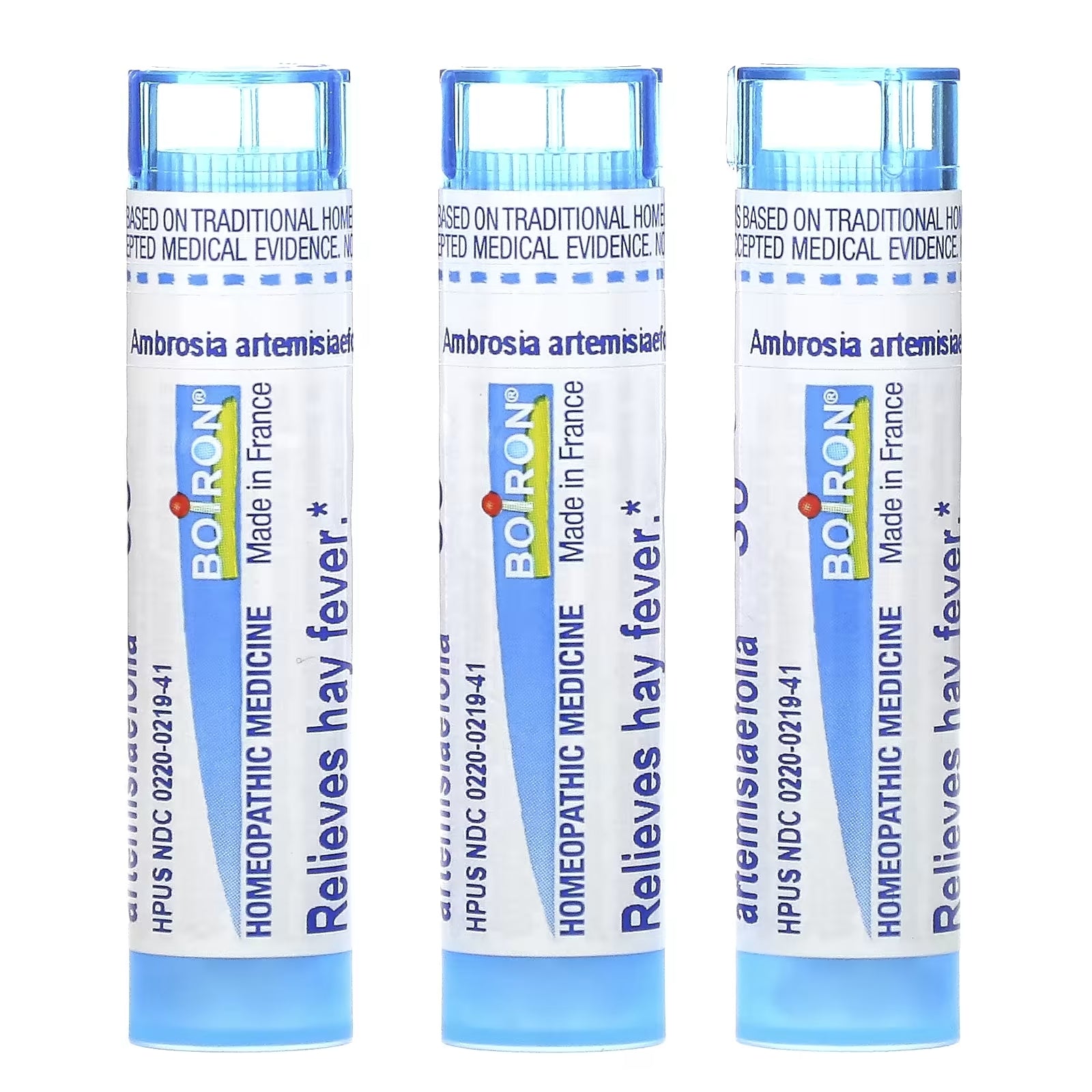 Ambrosia - Boiron Meltaway Allergy Remedy, 80 granules per tube