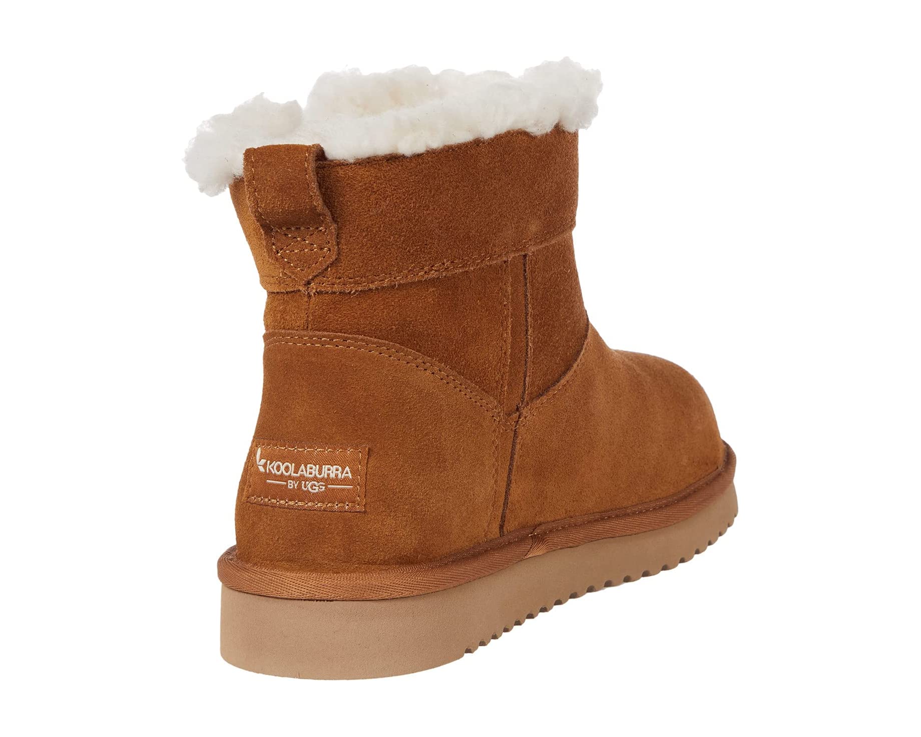 Aribel Mini Koolaburra boots by UGG, chestnut