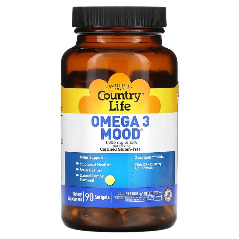 Omega-3 Country Life, 90 tablets