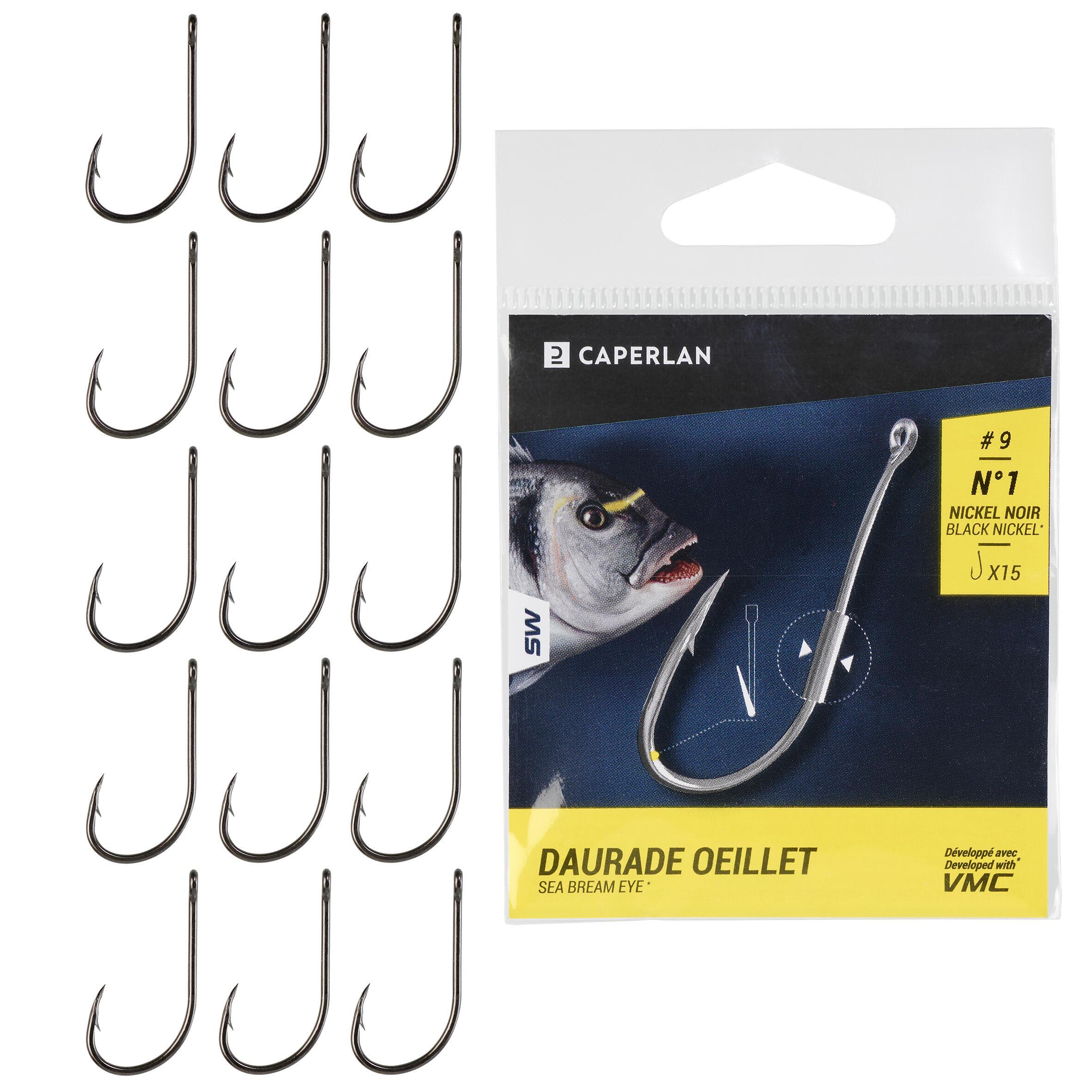 Fishing hook with eye Dorada 10 pcs. CAPERLAN