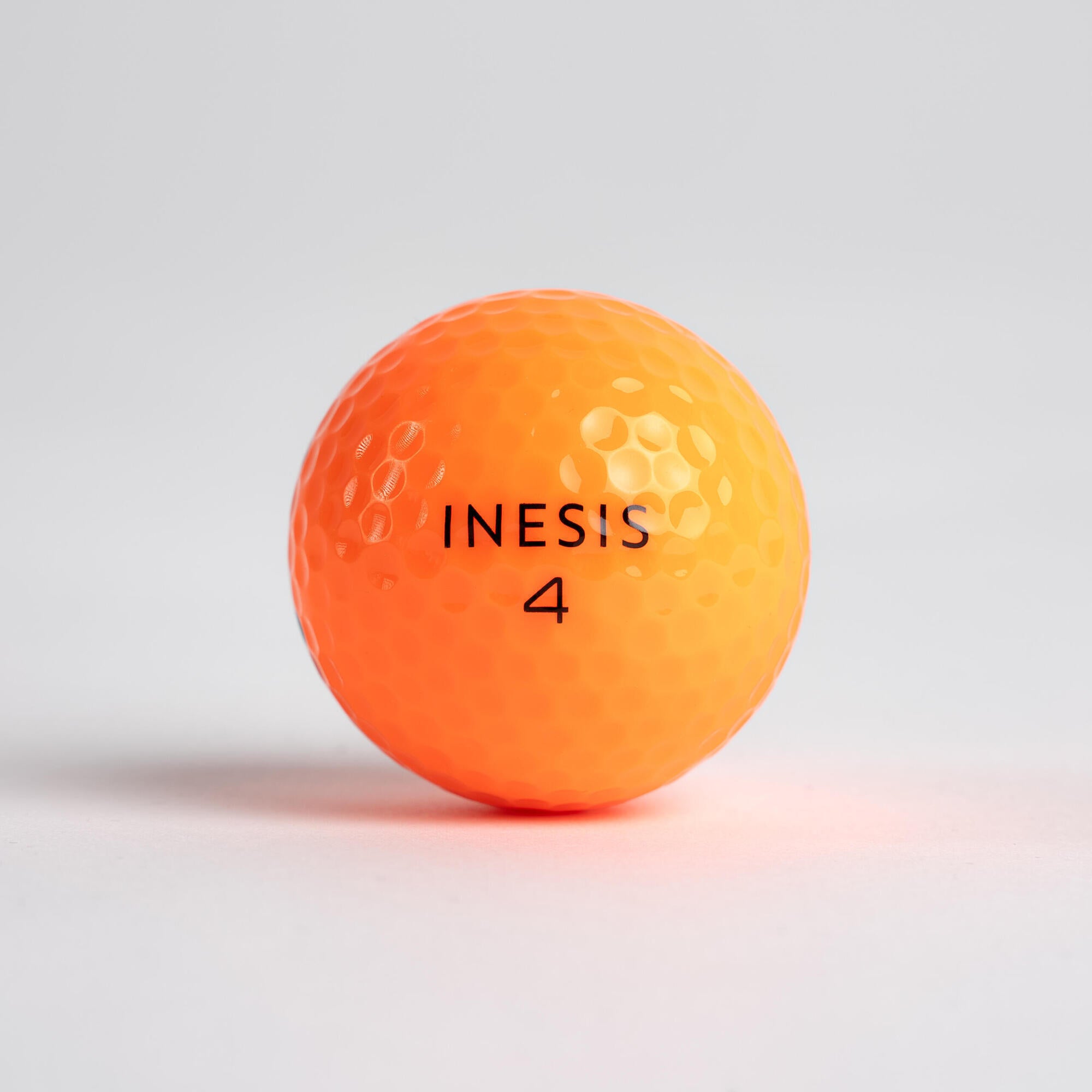 Golf balls Soft 500 12 pieces orange INESIS, orange