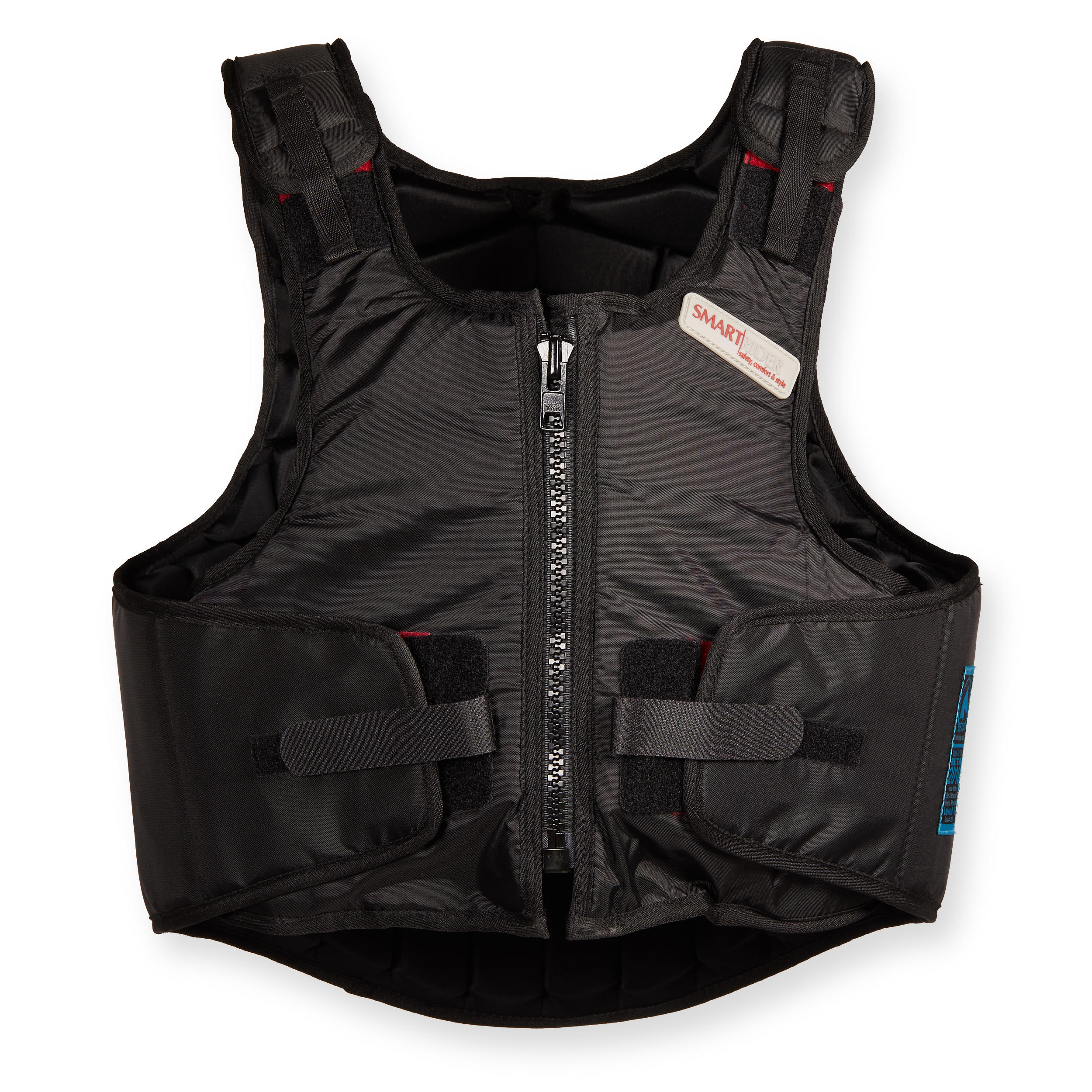 Smart Rider protective vest for riding, black