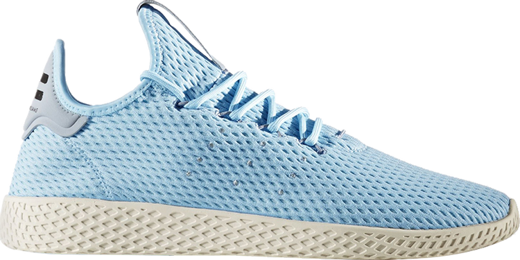 Adidas Pharrell x Tennis Hu 'Ice Blue' sneakers, blue