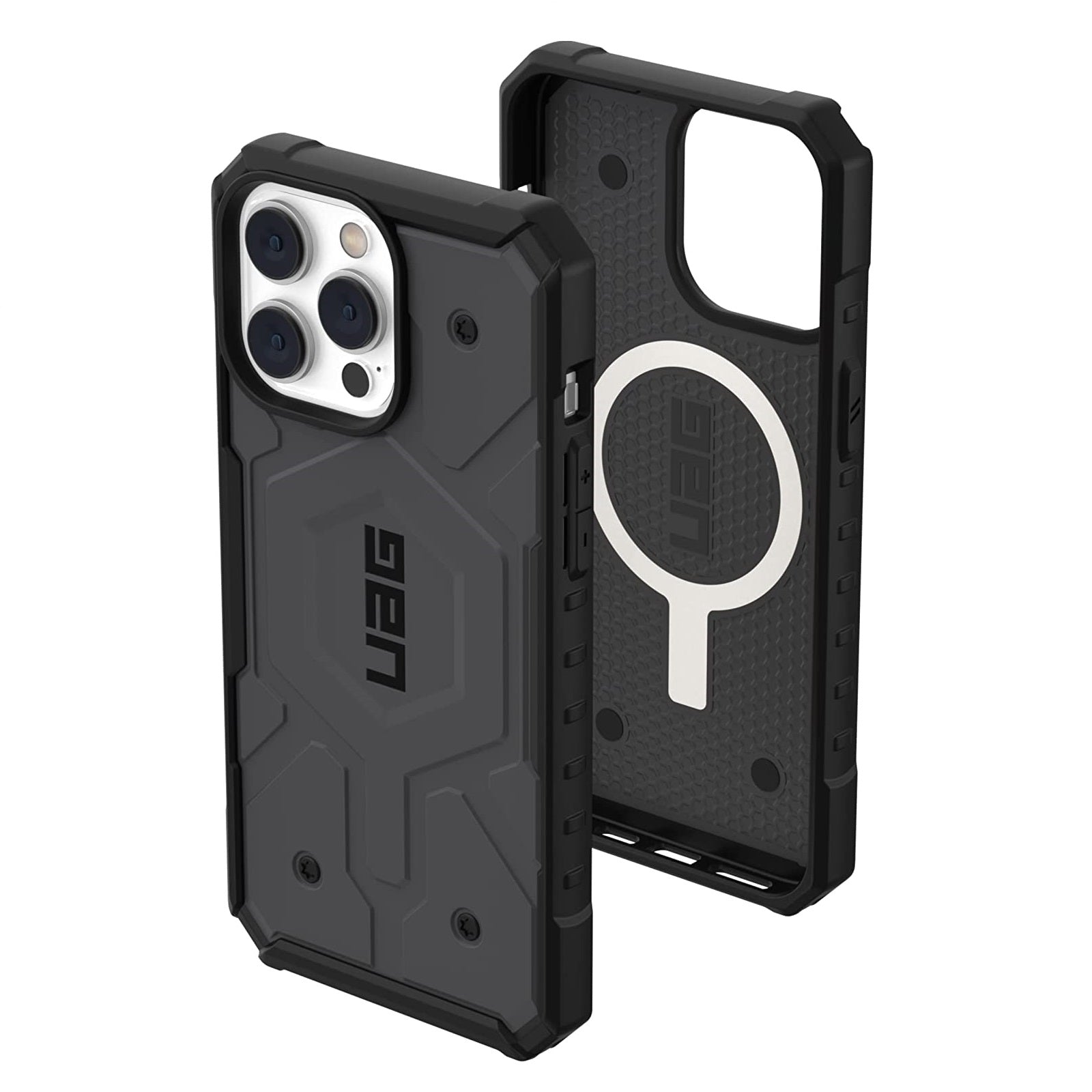 Case UAG Pathfinder iPhone 14 Pro Max, Silver