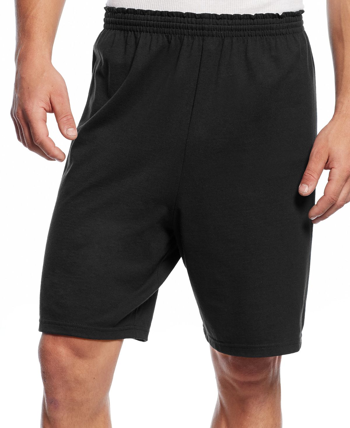 Champion Men's 9" Jersey Shorts, Black