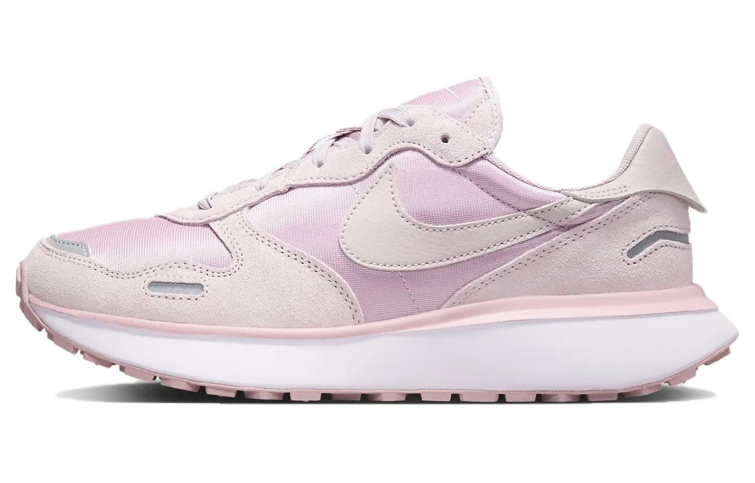 Women's Phoenix Waffle 'Plum Chalk' Nike Sneakers, Pink/White