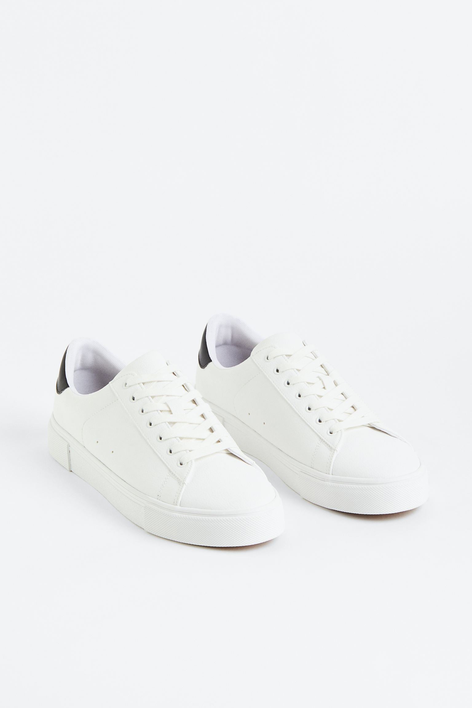 H&M sneakers, white/black