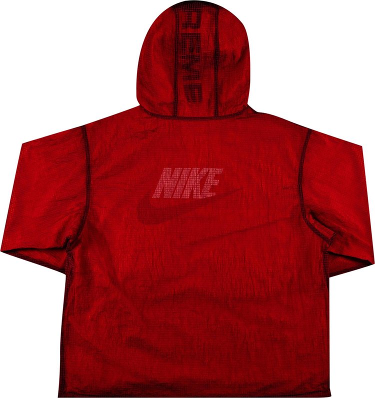 Supreme x Nike Jewel Reversible Ripstop Anorak 'Orange', red