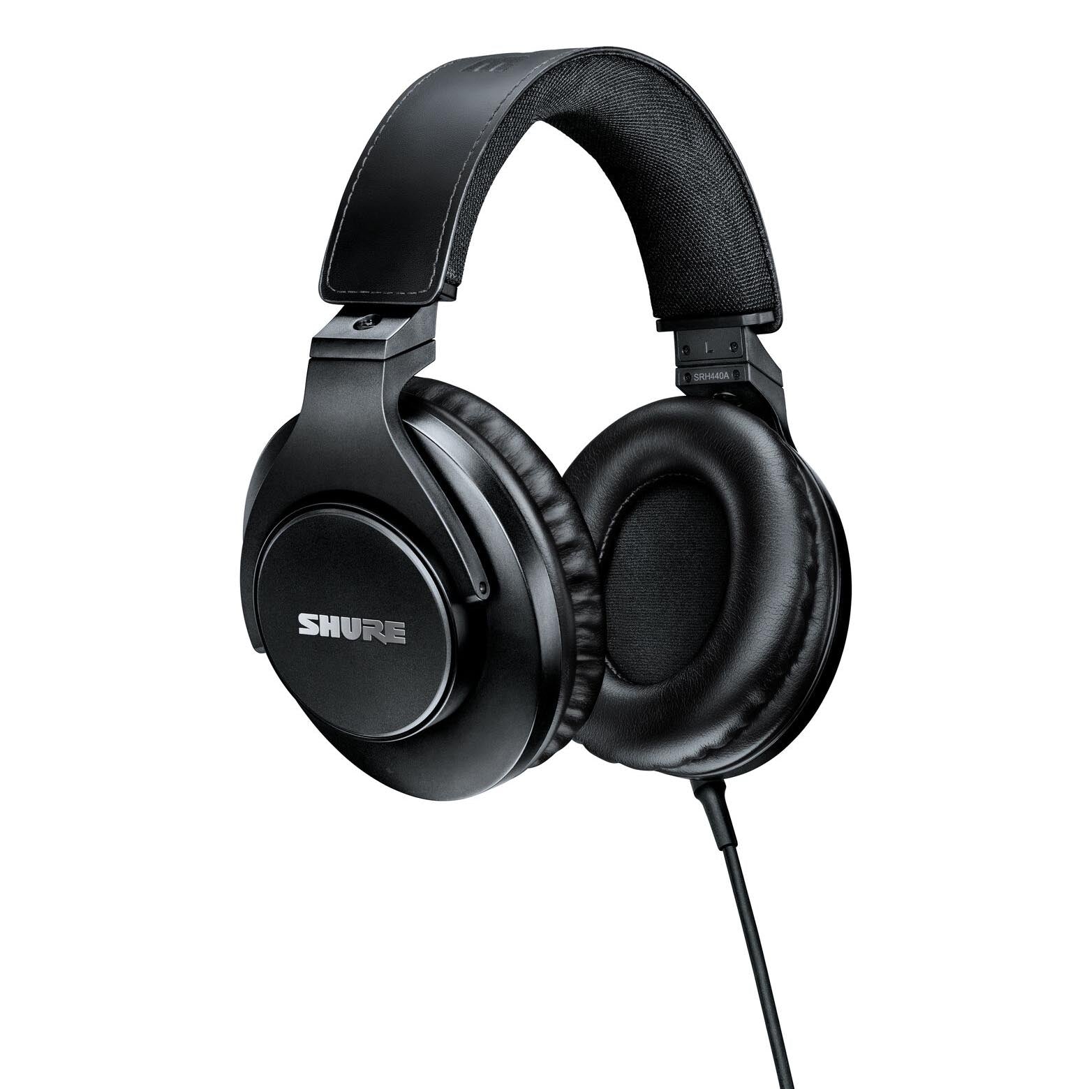 Shure SRH440A on-ear headphones, black