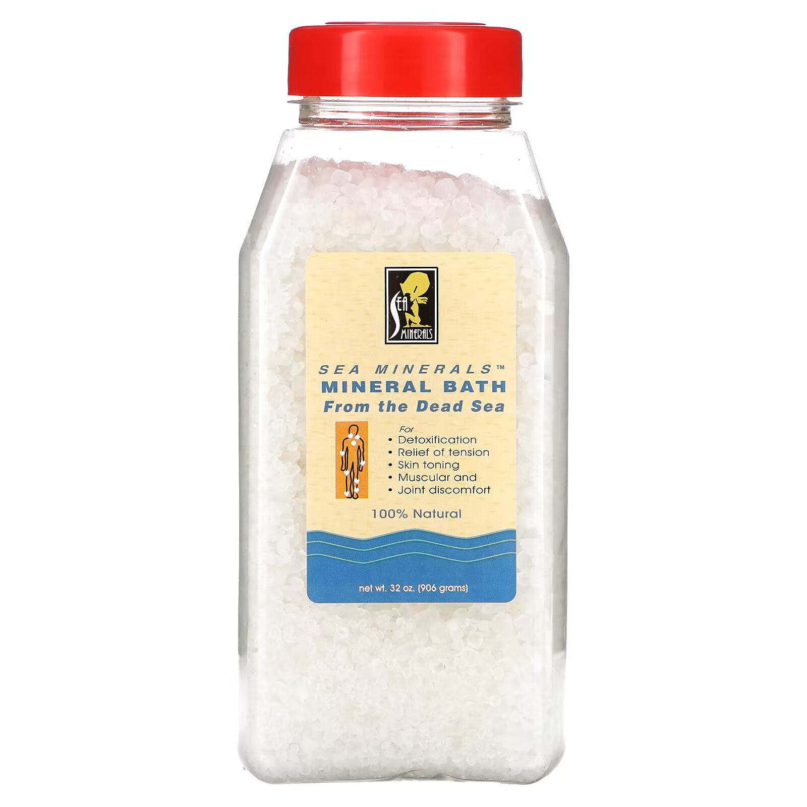 Sea Minerals, Dead Sea Bath Salt, 32 oz (906 g)