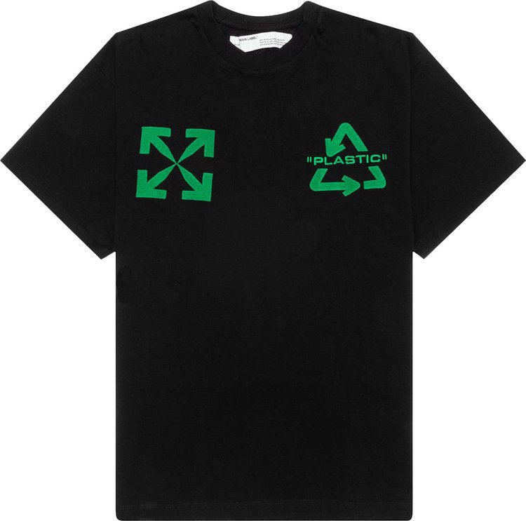 Off-White Universal Key Short-Sleeve Over Tee 'Black/Mint', black