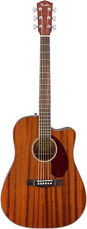 Fender CD140SCE Dread Acoustic Electric Walnut Neck All Mahogany W/C 0970213 322