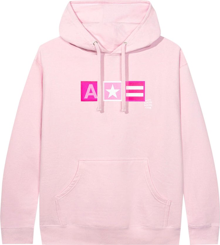 Anti Social Social Club No Hope For Us Hoodie 'Pink', pink