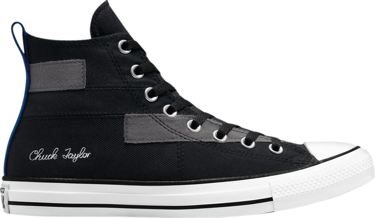 Converse Chuck Taylor All Star High Desert Patchwork Sneakers - Black