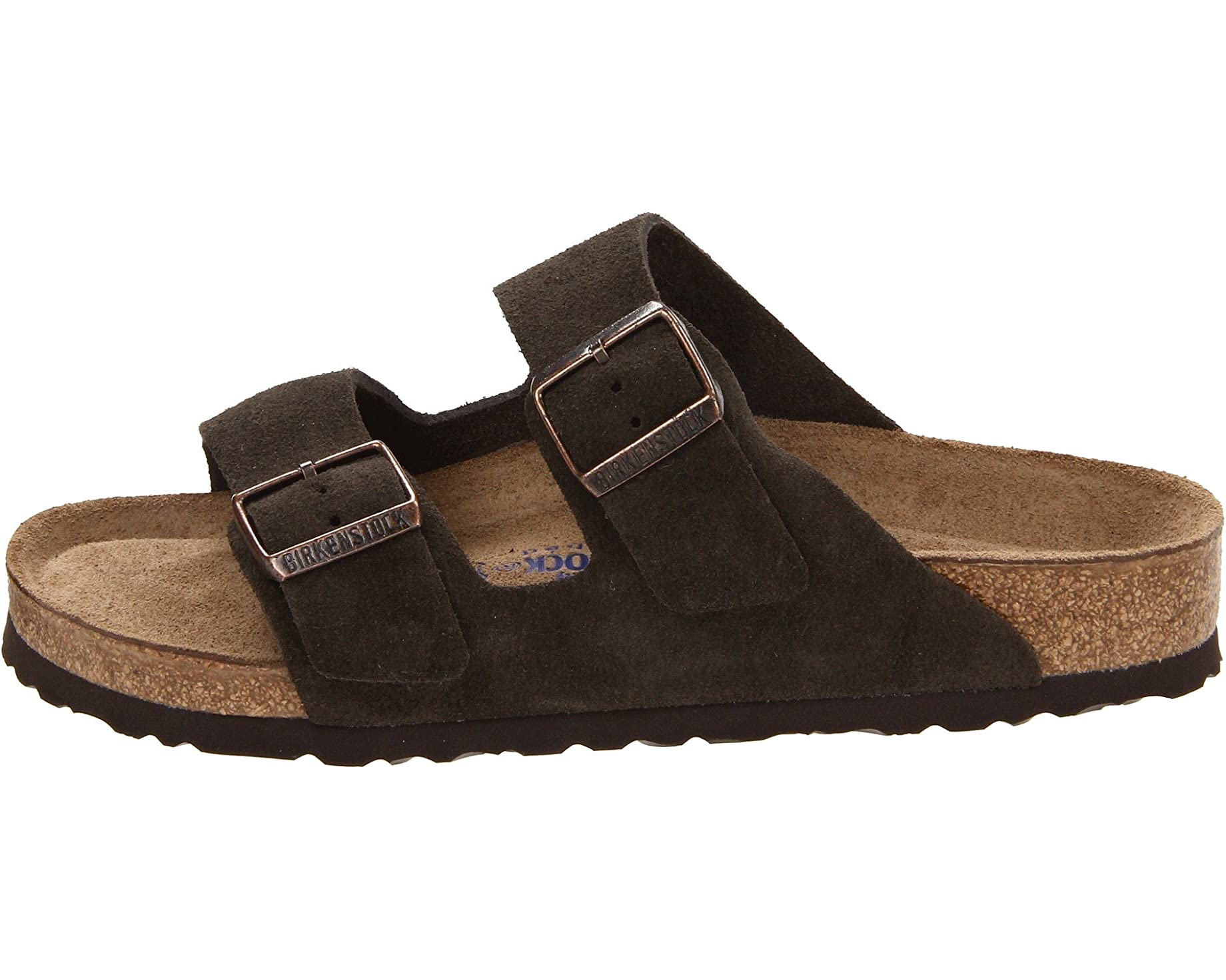 Sandals Arizona Soft Footbed - Suede (Unisex) Birkenstock, suede