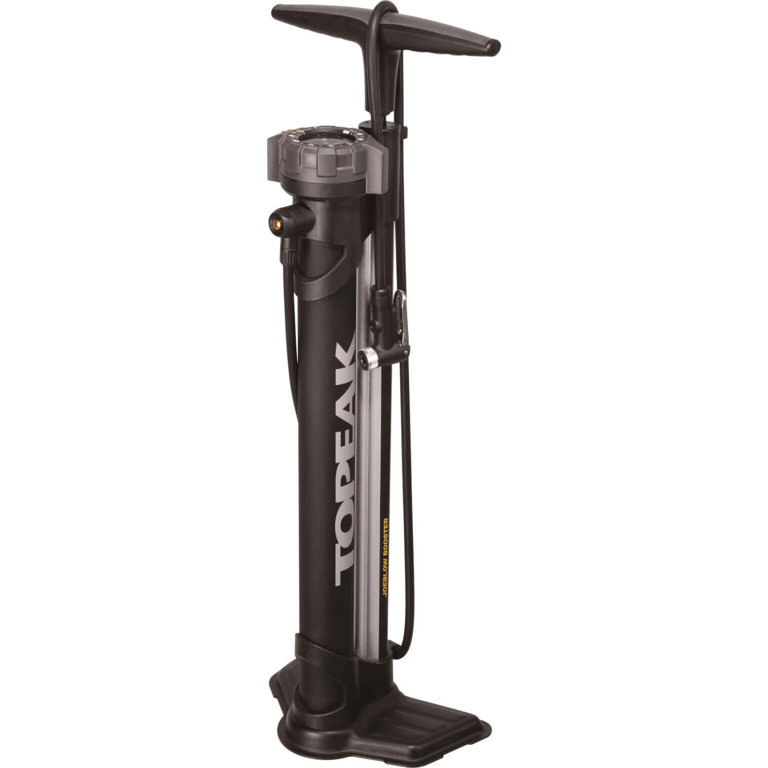 Floor Pump JoeBlow Booster - Black TOPEAK, Black / Black / Black