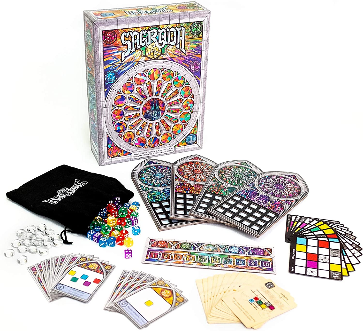 لعبة لوحية من Floodgate Games: Sagrada