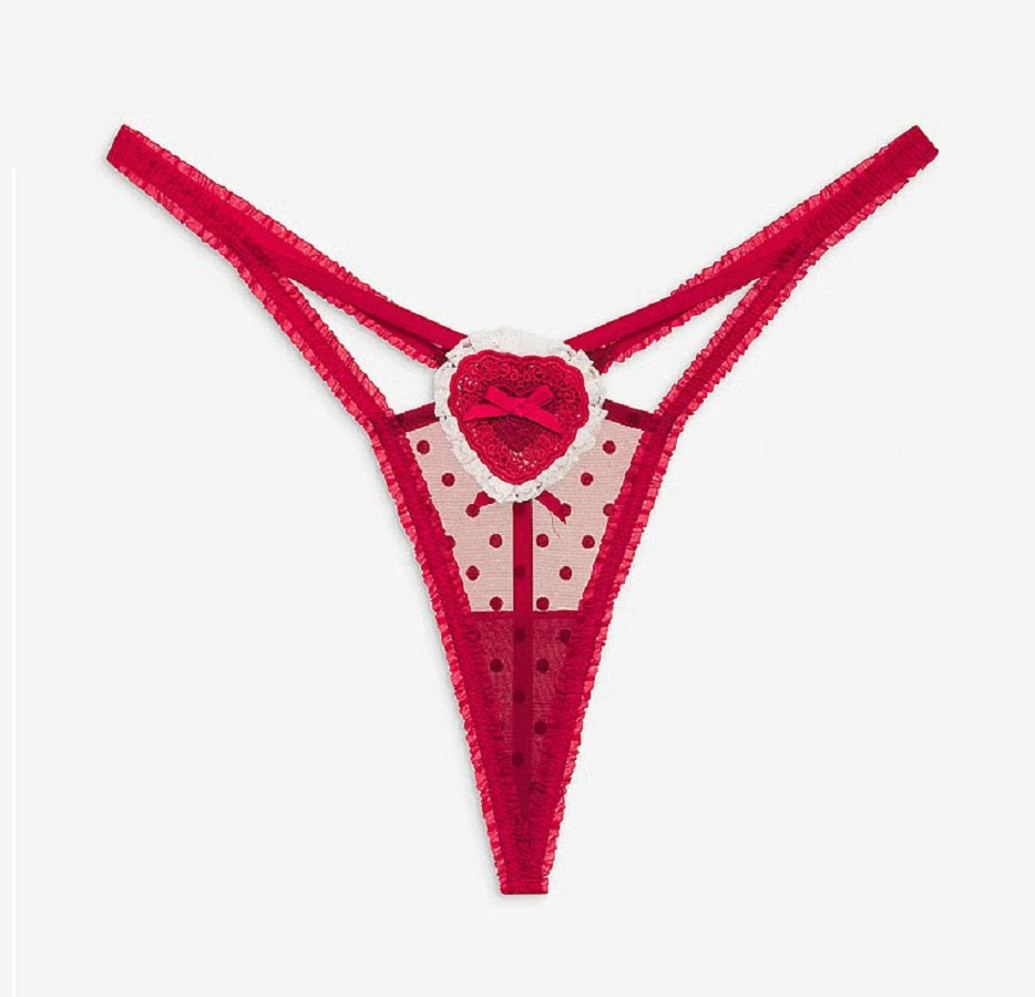 Thong For Love & Lemons Velma, red