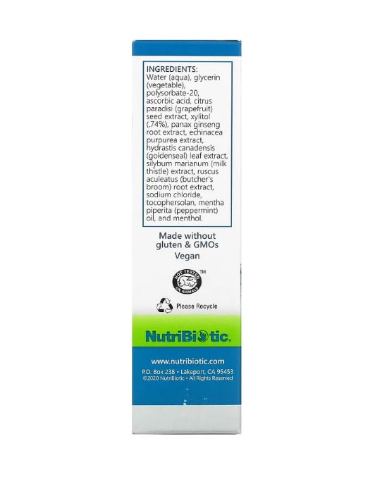 Nasal spray plus, 29.5 ml, NutriBiotic