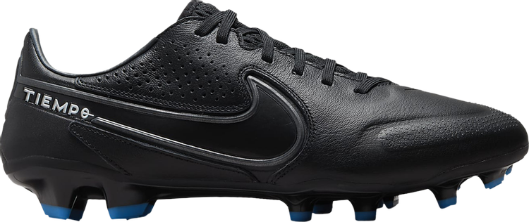 Nike Tiempo Legend 9 Pro FG 'Black Dark Smoke Grey' Boots, black