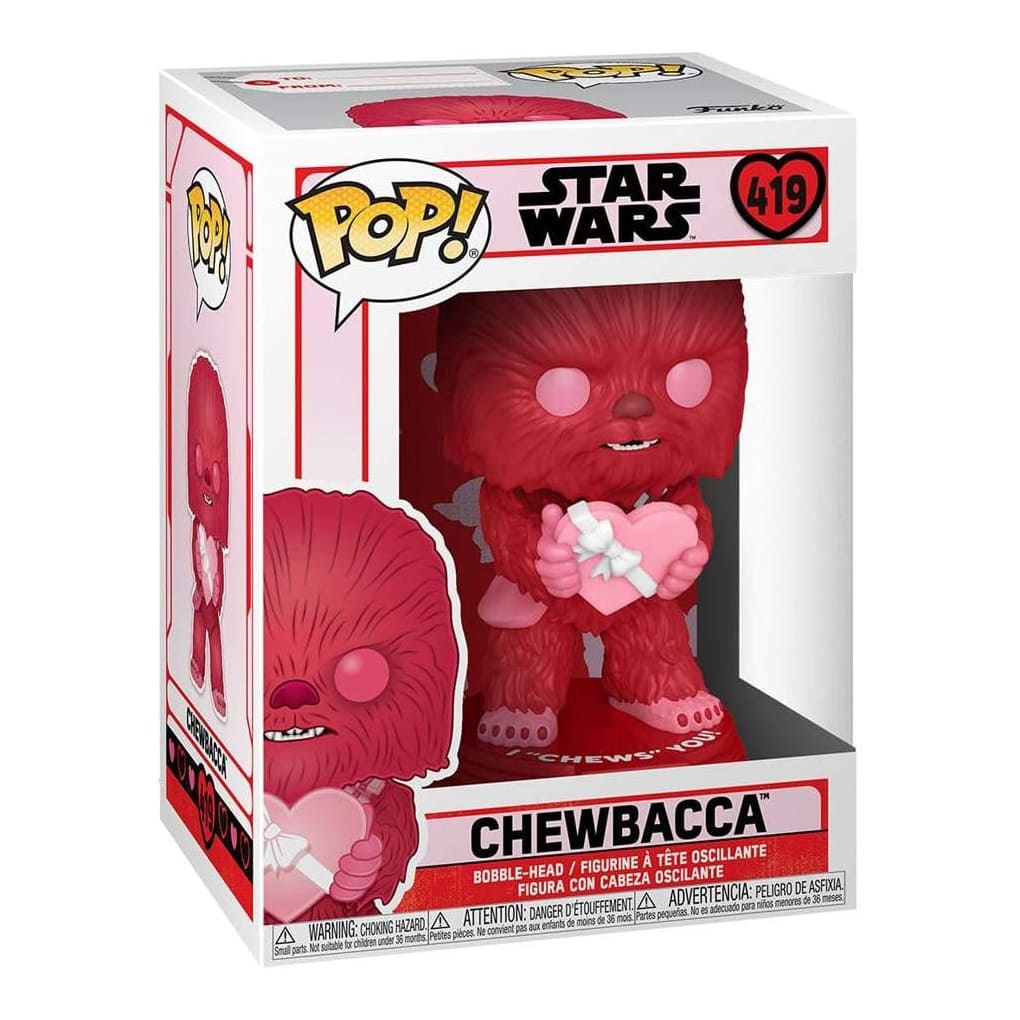 Funko Pop! Star Wars Valentine's Day Chewbacca