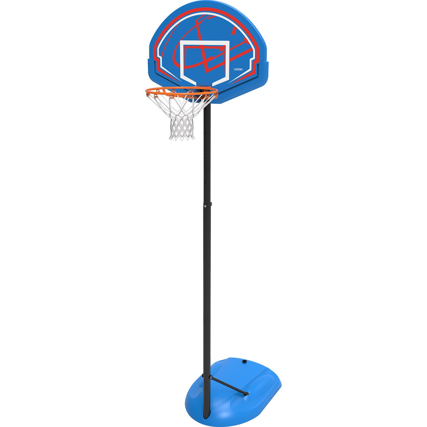 Lifetime Basketball System Youth Blue, Blue