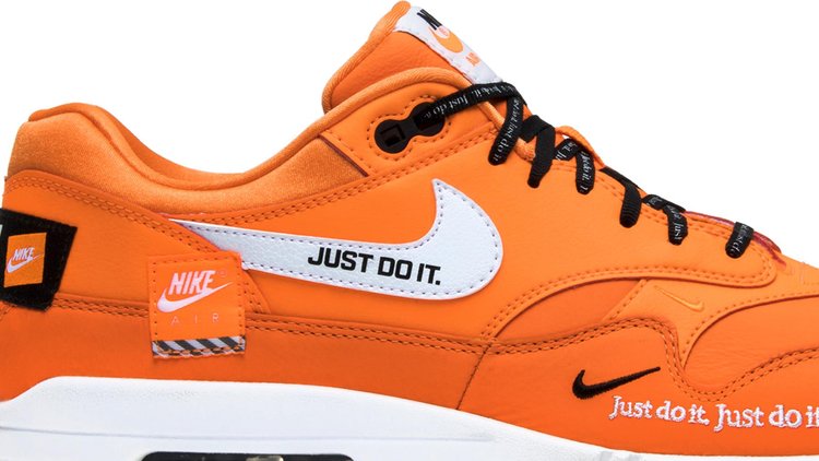 حذاء Nike Air Max 1 "Just Do It" باللون البرتقالي