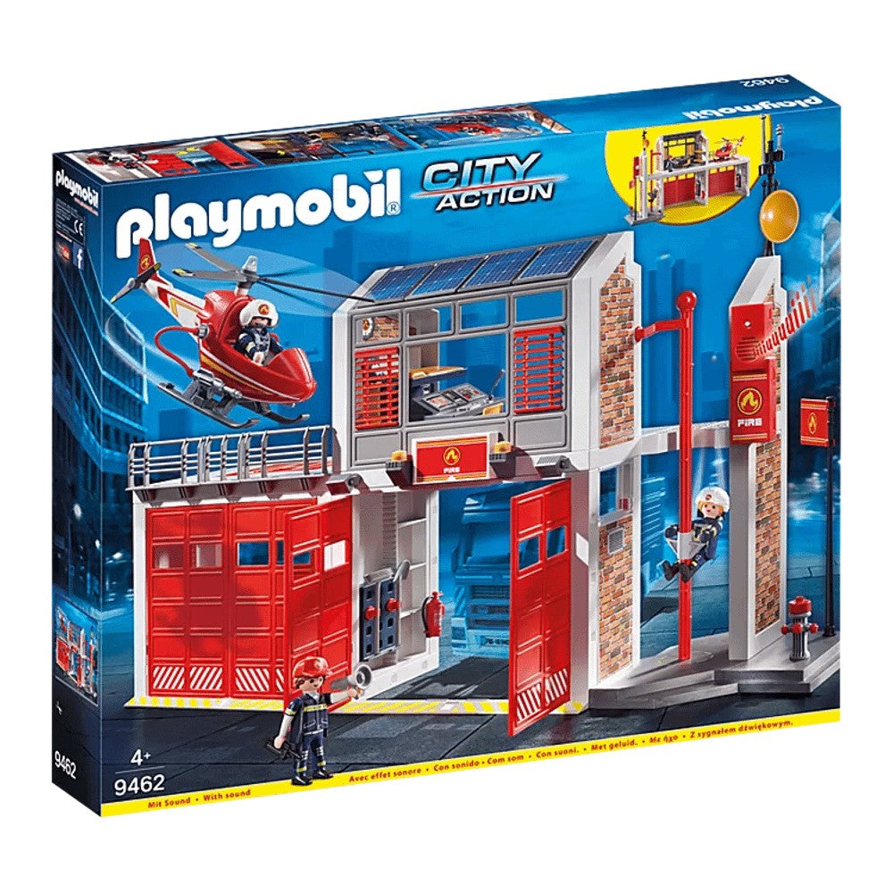 Construction set Playmobil 9462 Large fire station