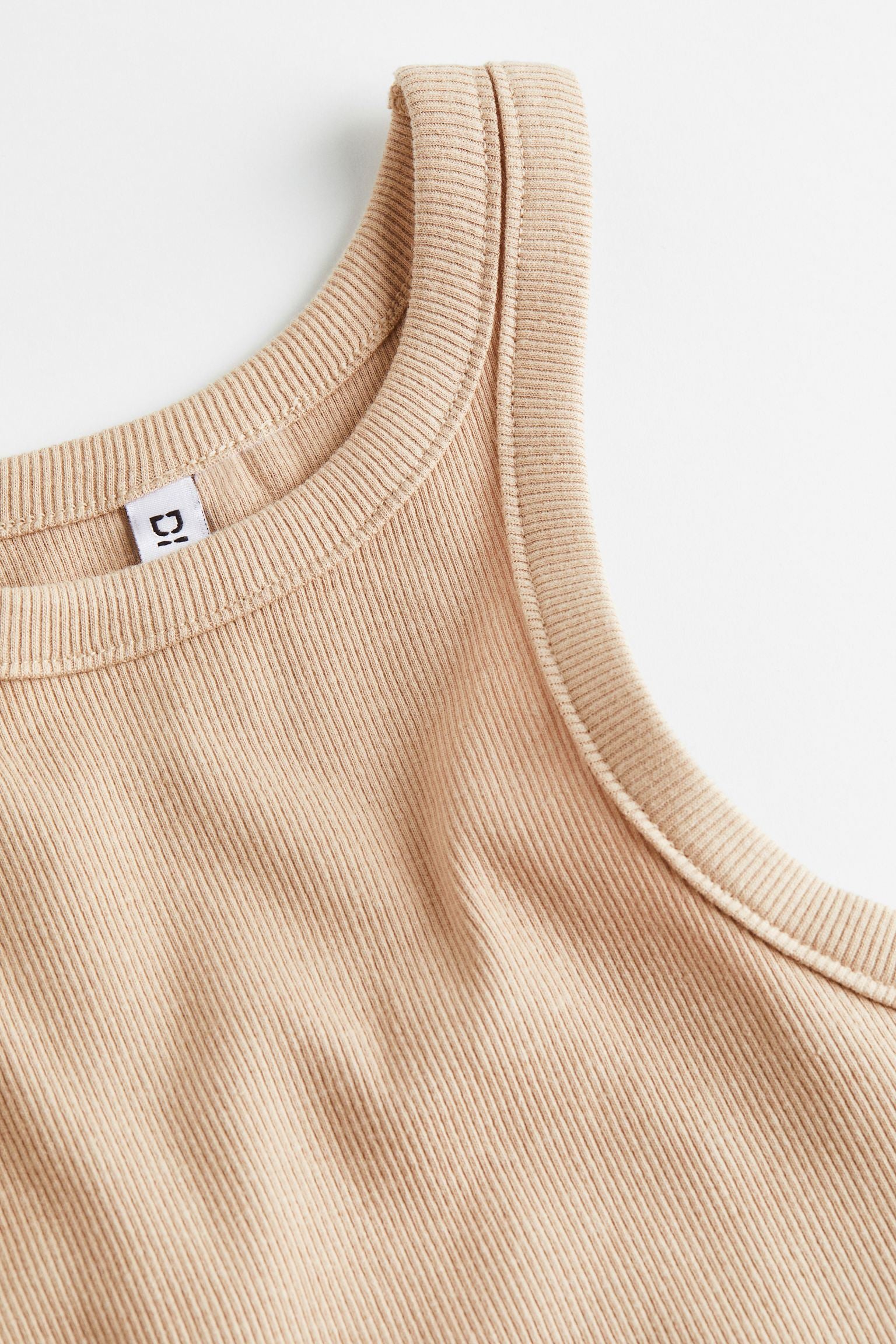 H&M Crop Tank top, beige