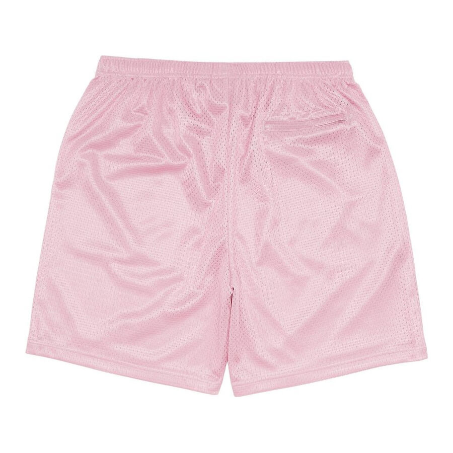 Supreme Slap Shot Baggy Mesh Shorts, Pink