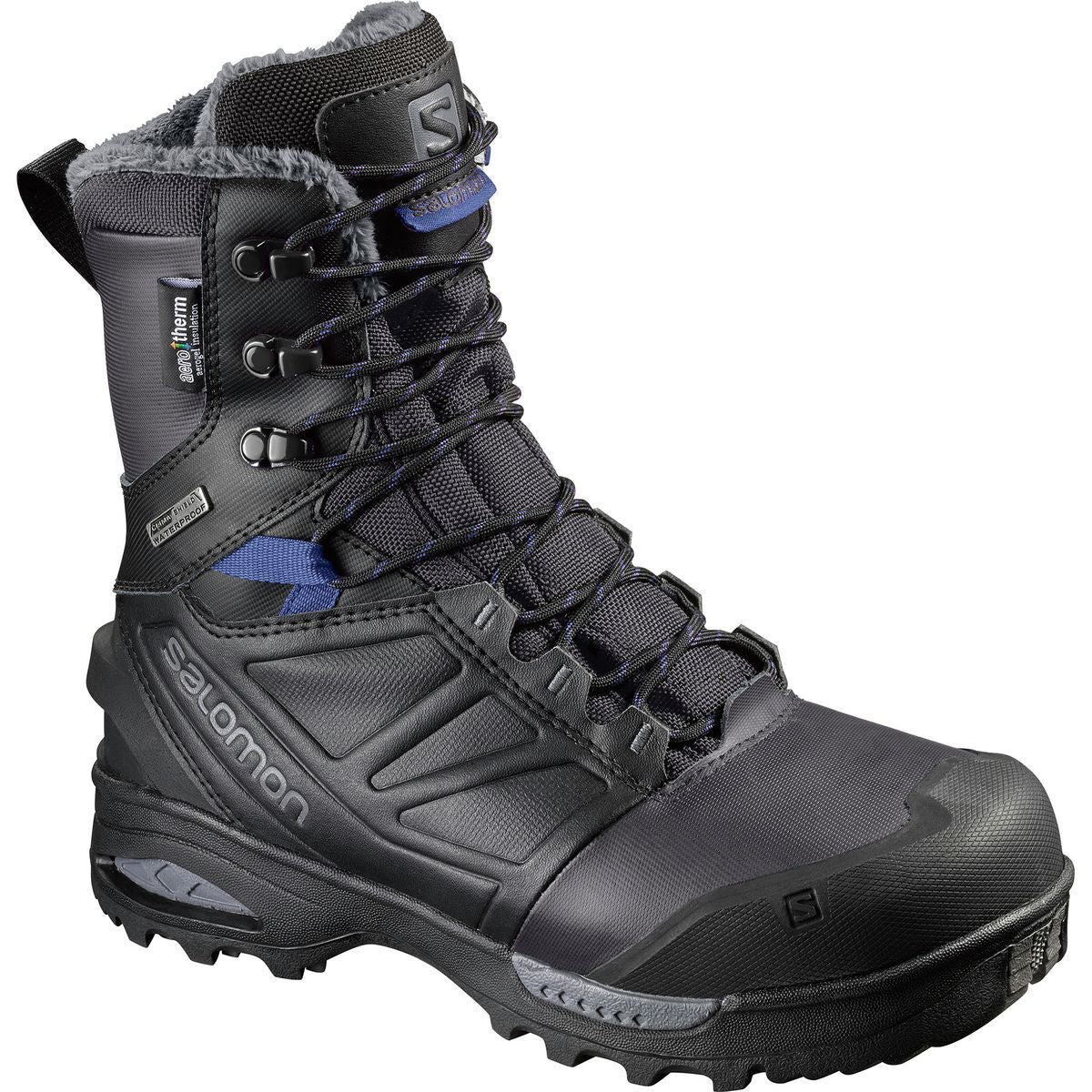 Salomon Women's Toundra Pro CSWP Boots, Phantom/Black/Amparo Blue