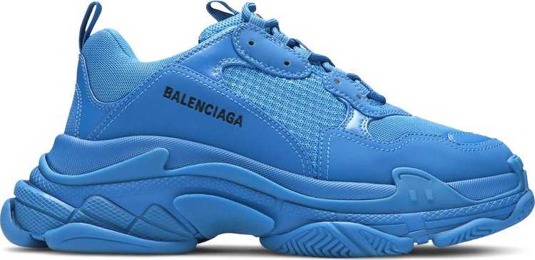 حذاء رياضي Balenciaga Triple S باللون الأزرق