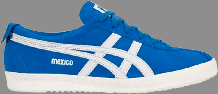 Mexico delegation 'blue white' Asics sneakers, blue