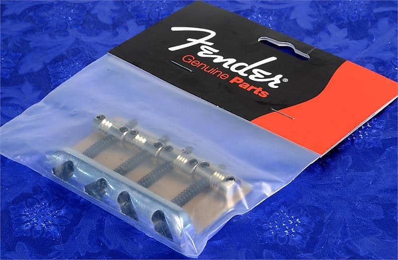 Fender American Series Upgrade Bass Bridge Chrome, 0075124049 007-5124-049Fender American Series Upgrade Bass Bridge 007-5124-000