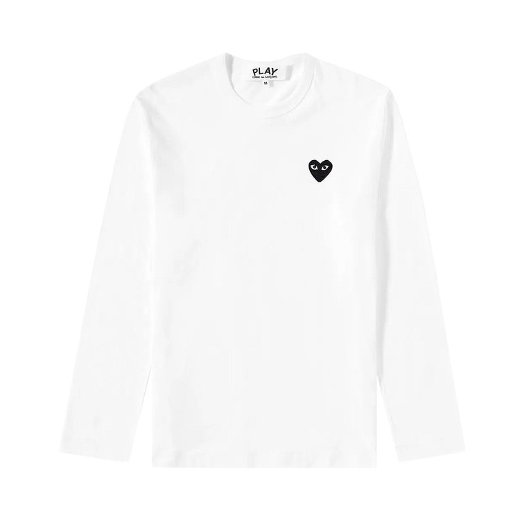 Comme des Gar?ons PLAY T-Shirt 'White', white