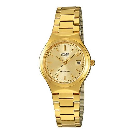 CASIO Simplistic Casual Gold Analog watch, yellow