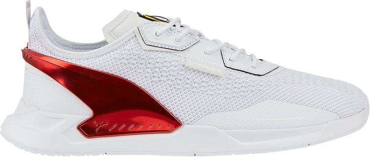 Puma Scuderia Ferrari x IONSpeed Motorsport White Rosso Corsa sneakers, white