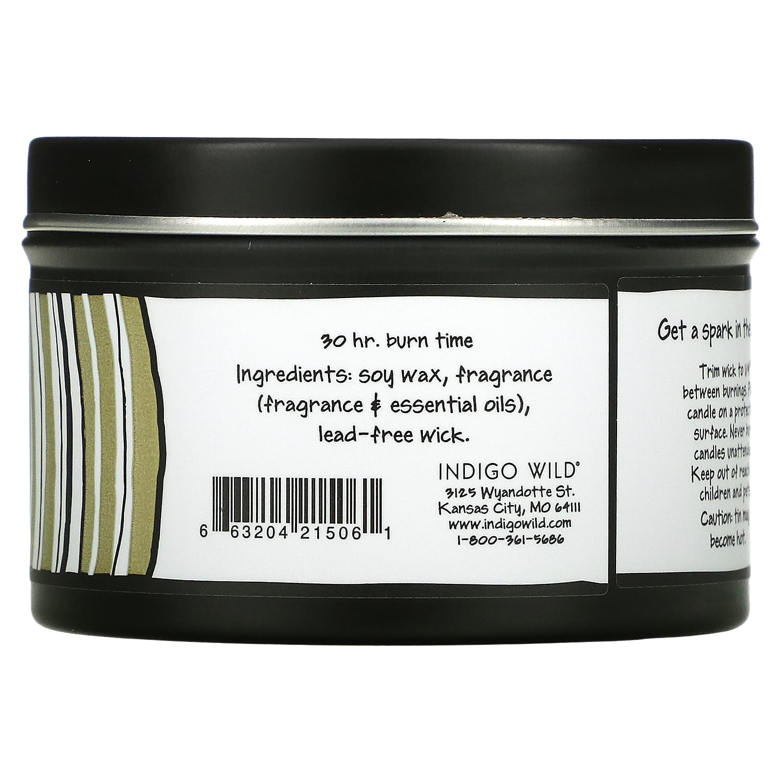 Soy Candle ZUM, incense and myrrh, 198 g