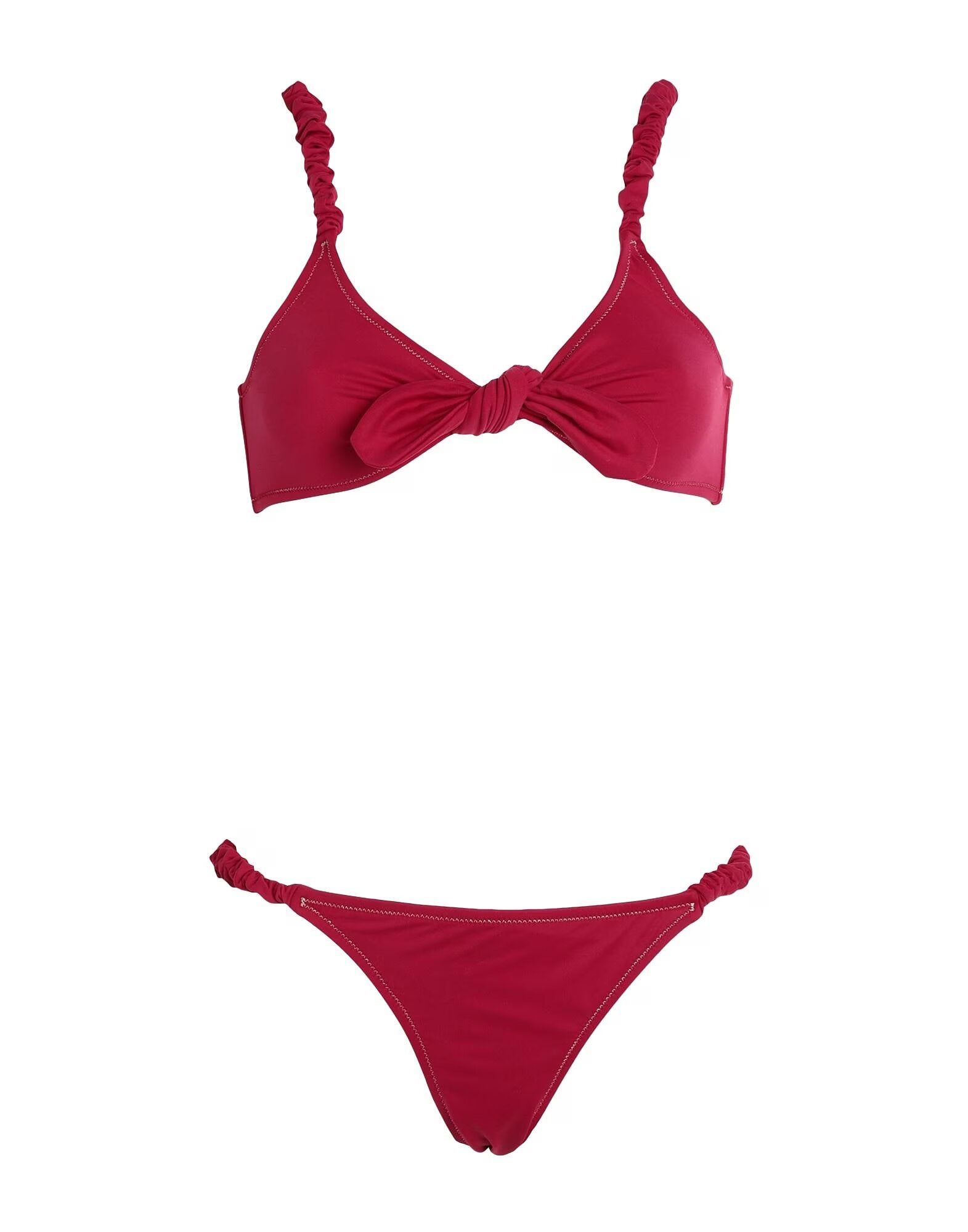 Bikini Reina Olga Luca, burgundy