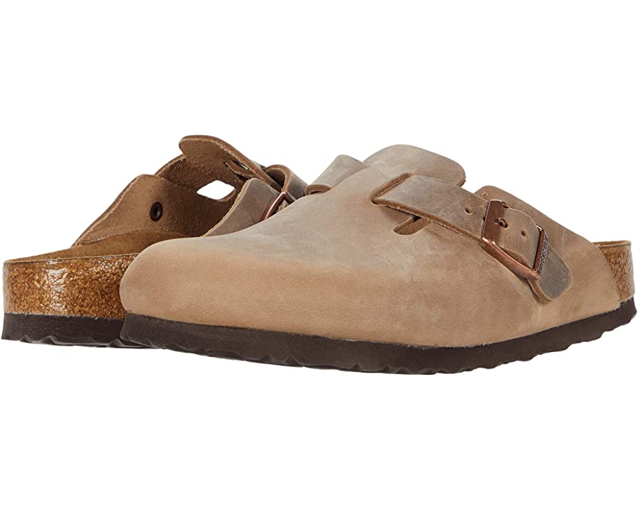 Boston Soft Footbed Birkenstock Clogs, leather