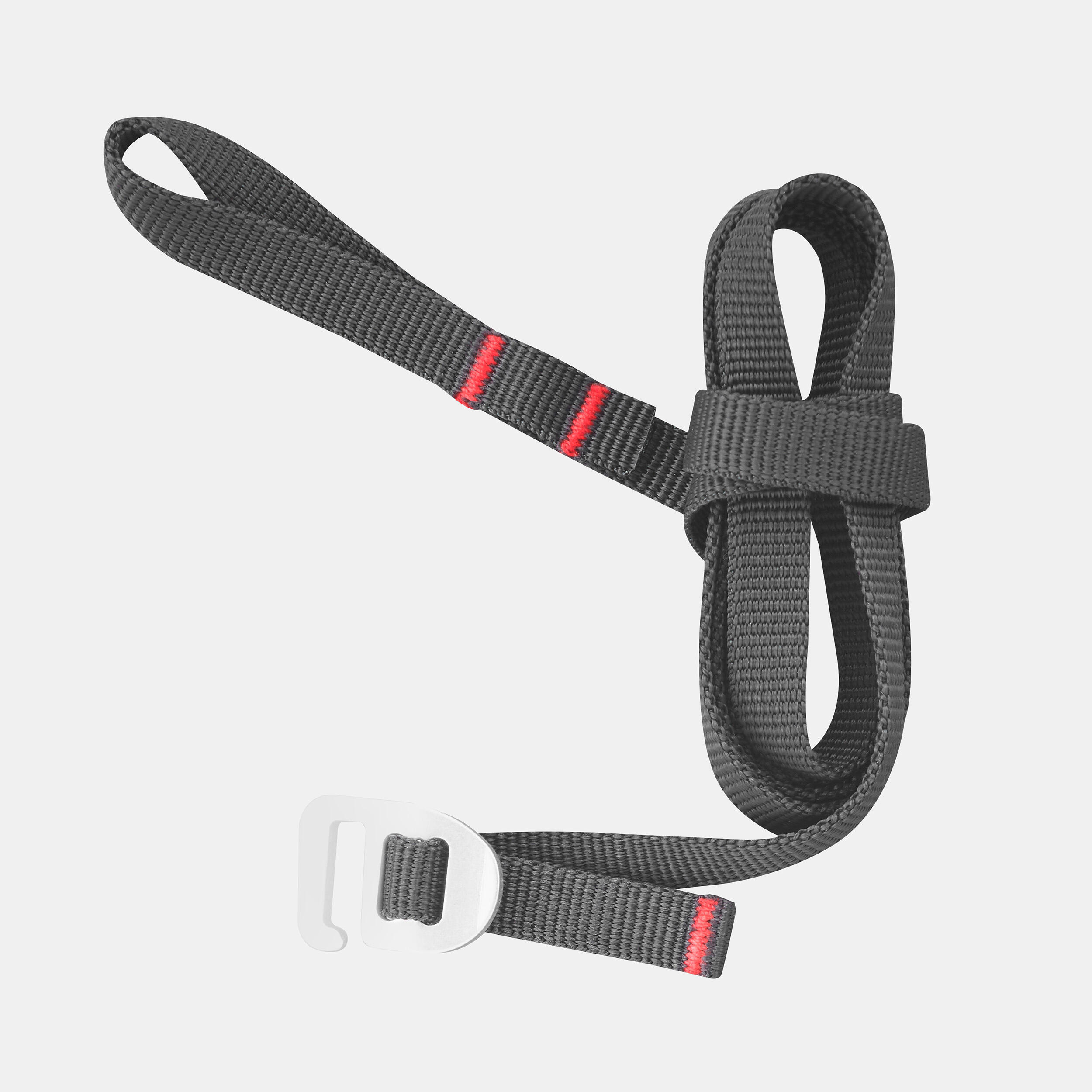 Set of multifunctional straps Forclaz 10 mm, 2 pcs., gray